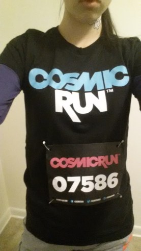 My first time wearing numbers pinned to my shirt?