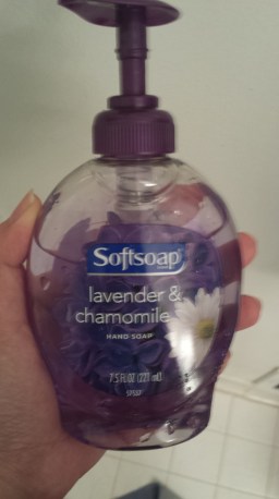 Favorite soap of the moment - Softsoap Lavender & chamomile
