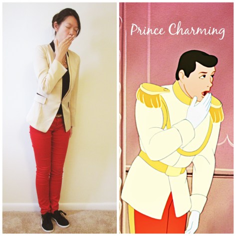 Bored Prince Charming at the ball