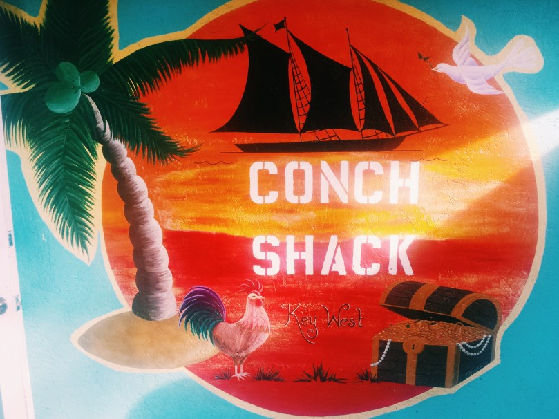 Sign denoting Conch Shack