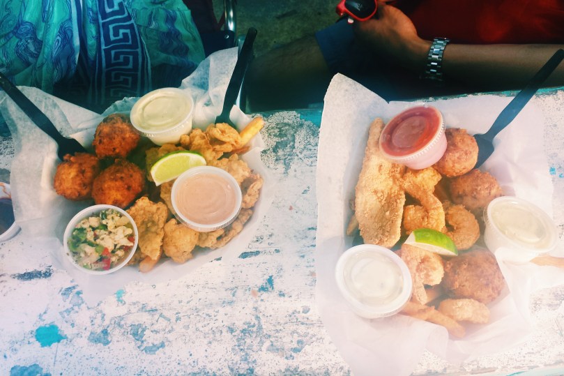 Food from Conch Shack