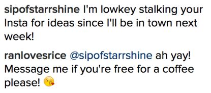 A shout in the dark... and a return!