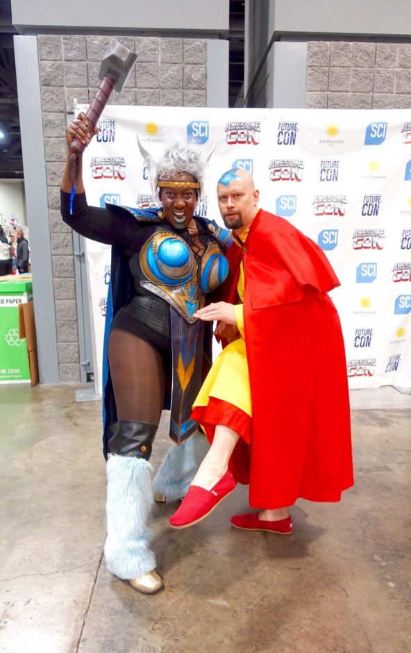 Thor and Avatar Aang
