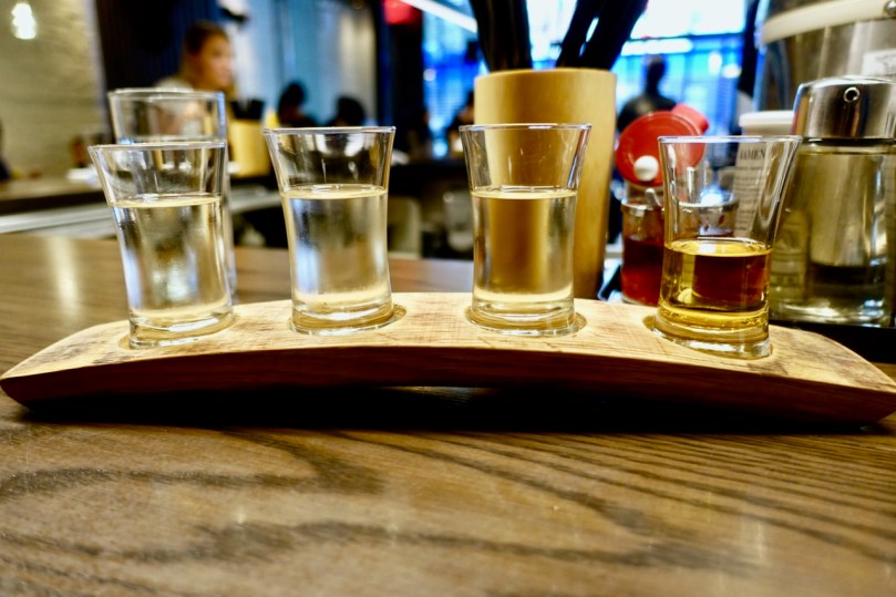 Sake flight
